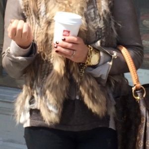 Women Genuine Fir Vest